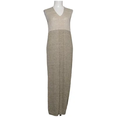 Maxi dress (Beige, Green) from Falconeri Cotton, Leather, Linen, Polyamide, Polyester