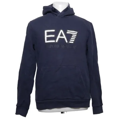 Huvtröja (Blå) från Emporio Armani Bomull, Elastan, Polyester