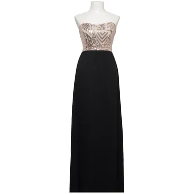 Robe de soirée (Noir, Beige) de Pronto Moda Élasthane, Polyamide