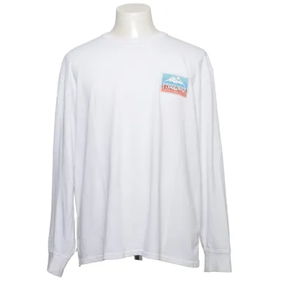 T-shirt à manches longues (Blanc) de Passenger Coton biologique