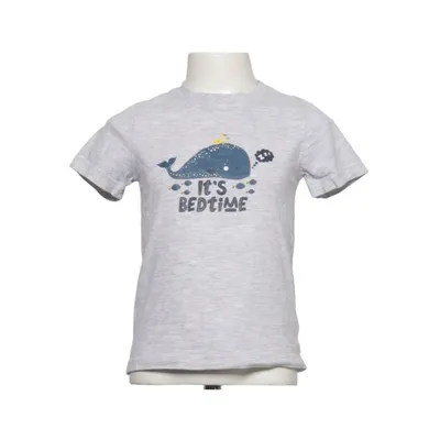 T-shirt (Grijs) van Lupilu Katoen, Viscose