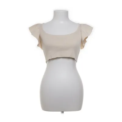 Crop top (Beige) de GiorGia Nylon, Viscose