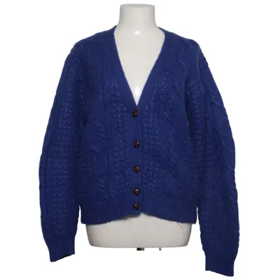 Strickjacke (Blau) von Karen Scott Acryl, Mohair, Wolle