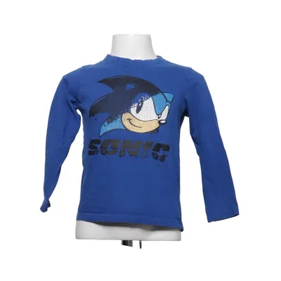 Långärmad t-shirt (Blå, Flerfärgad) från sonic the hedgehog Bomull
