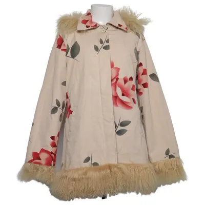 Vinterkappa (Beige, Röd, Grå) från Silkwear Bomull, Silke