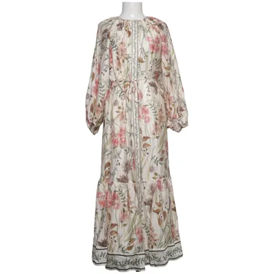 Omlottklänning (Beige, Flerfärgad) från H&M Polyester, Viskos