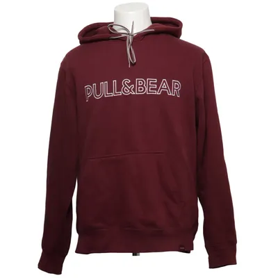 Huvtröja (Röd) från Pull & Bear Bomull, Polyester