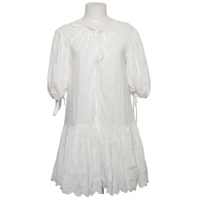 Kleid (Weiß) von By Malina Baumwolle