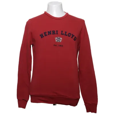 Collegetröja (Röd) från Henri Lloyd Bomull, Polyester