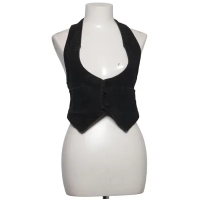 Gilet de costume (Noir) de One Love Denim Coton, Élasthane