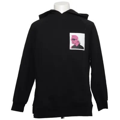 Capuchon sweater (Zwart) van Karl Lagerfeld Elastaan, Polyester