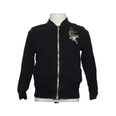 Cardigan (Zwart) van Katie Scott x H&M Katoen, Elastaan, Polyester