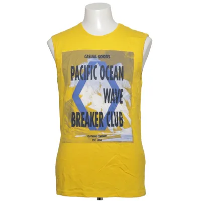 Tanktop (Geel) van Identic Man Katoen