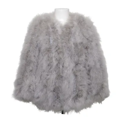 Fjäderjacka (Grå) från Pello Bello Bomull, Fjädrar, Polyester