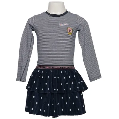 Robe (Bleu, Blanc, Multicolore) de Jubel Coton, Élasthane, Fibre métallique, Polyester