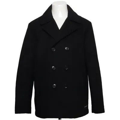 Skepparkavaj (Svart) från Calvin Klein Jeans Polyester, Ull