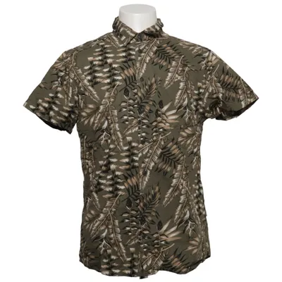 Chemise à manches courtes (Vert, Beige, Noir) de Blend Coton