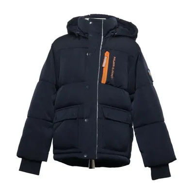 Winterjas (Blauw) van Polarn O. Pyret Gerecycled polyester
