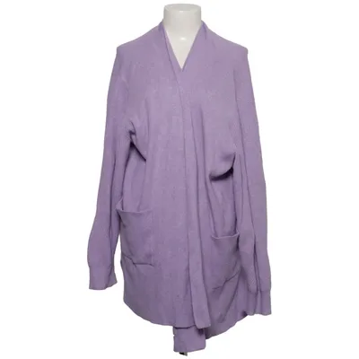 Strickjacke (Lila) von M&S Collection Polyamid, Polyester, Viskose