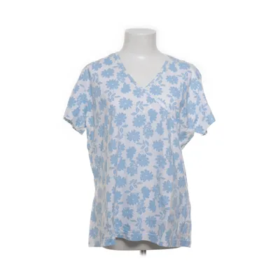 T-shirt (Blauw, Wit, Meerkleurig) van Comfort Fashion Quality Katoen