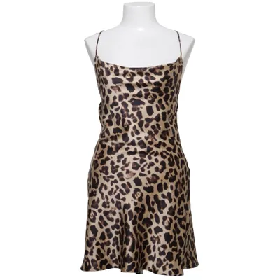 Klänning (Beige, Brun, Svart) från Zara Polyester