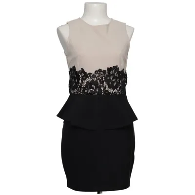 Cocktailjurk (Beige, Zwart, Meerkleurig) van Pink Boutique Elastaan, Polyester