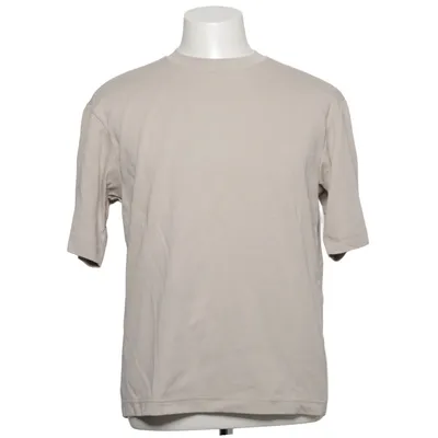 T-shirt (Beige) van Uniqlo U Katoen, Gerecycled polyester