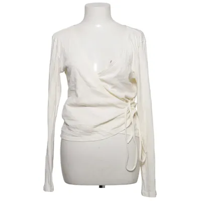 Slå-om bluse (Sylvie Long Sleeve Wrap) fra EYDA Økologisk bomuld