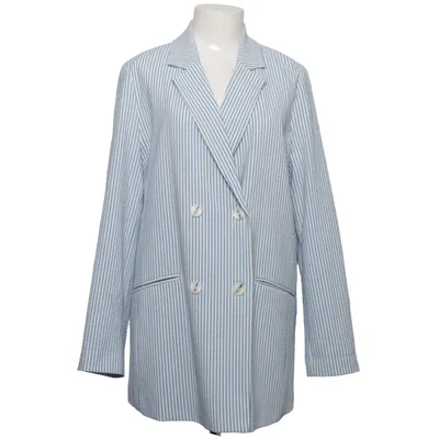 Blazer (Blauw, Wit) van Yessica by C&A Katoen, Elastaan, Polyester, Viscose