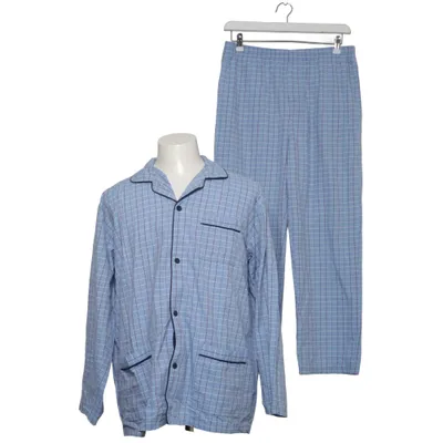 Pajamas (Blue, White) from Dressmann Cotton