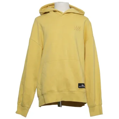 Sweat à capuche (Jaune) de Warp Coton, Polyester