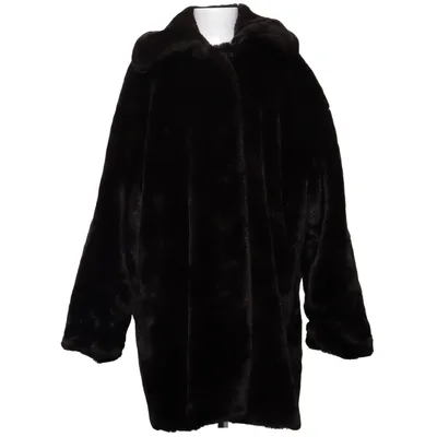 Winterjas (Bruin) van Imitz Acetaat, Polyester