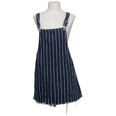 Robe salopette (Bleu, Blanc) de Pull & Bear Coton