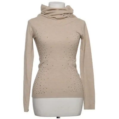 Pul à col roulé (Beige) de DD Style Élasthane, Modal, Polyamide, Laine