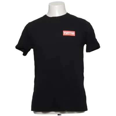 T-shirt (Zwart) van Nakata Katoen