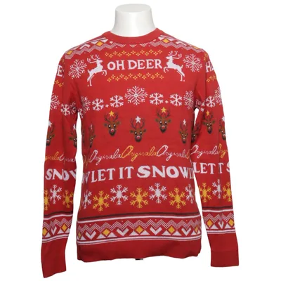 Pull de Noël (Rouge, Multicolore) de Originals by Jack & Jones Coton