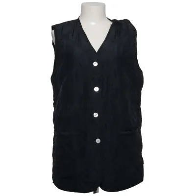 Outer vest (Black) from Maria Bellesi Polyester, Silk