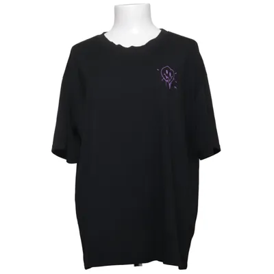 T-shirt (Black) from Romwe Cotton, Polyester