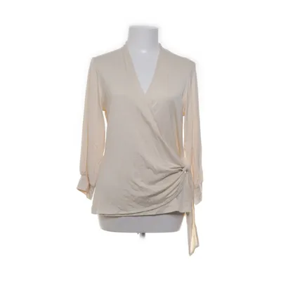 Wikkelblouse (Beige) van Rabalder Elastaan, Viscose