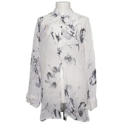 Blouse (Blanc, Noir) de ISHWAR
