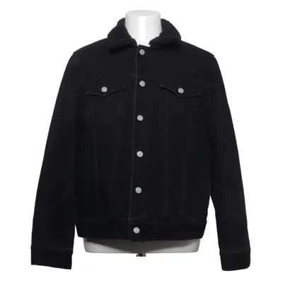 Gevoerde spijkerjas (Single Jacket Pile Black) van Weekday Acryl, Katoen, Polyester