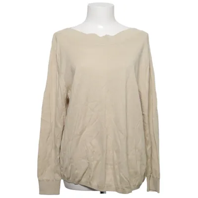 Trui (Beige) van Yaya Women Katoen, Zijde, Viscose
