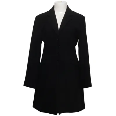 Manteau (Noir) de Absolu Polyester, Viscose, Laine