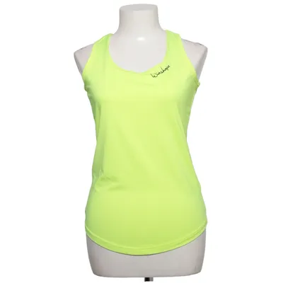 Sports tank top (Yellow) from Winshape Elastane, Polyester