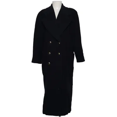Coat (Black) from Laurèl Nylon, Wool
