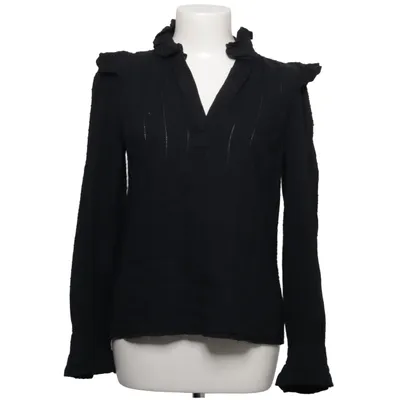 Blouse (Noir) de By Malene Birger Coton, Viscose