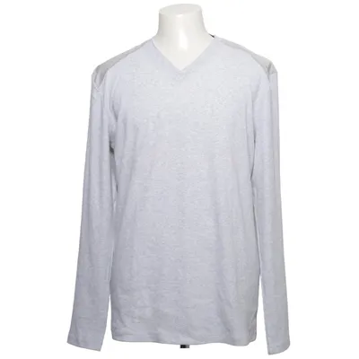 Lange mouwen shirt (Grijs) van May Katoen, Elastaan