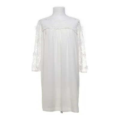 Klänning (Vit) från H&M Conscious Collection Återvunnen polyester