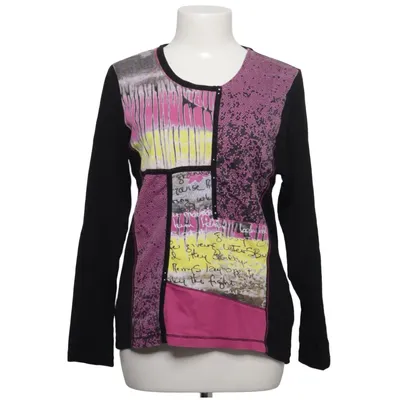 Lange mouwen shirt (Zwart, Meerkleurig) van Signature Experience Katoen