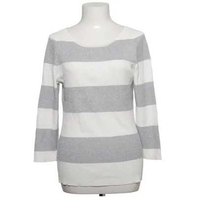 Sweater (White, Gray) from Cruise Wear & Co Metallic fiber, Polyamide, Polyester, Viscose
